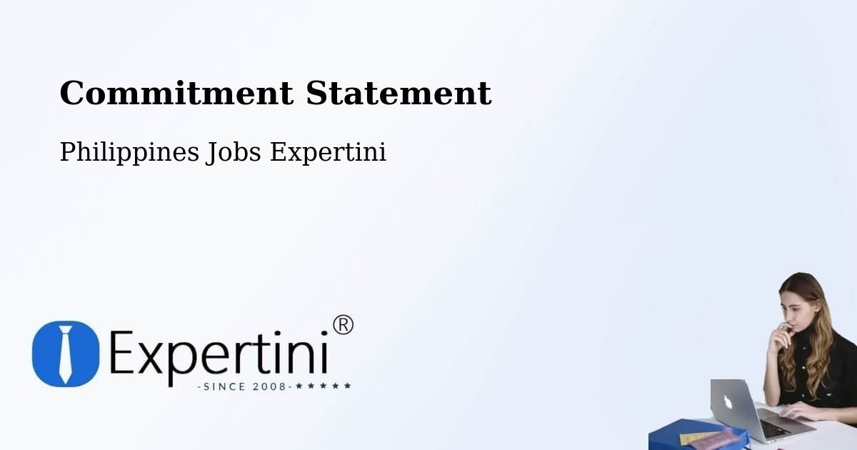 Corporate Commitment – Ranao - Philippines Jobs Expertini