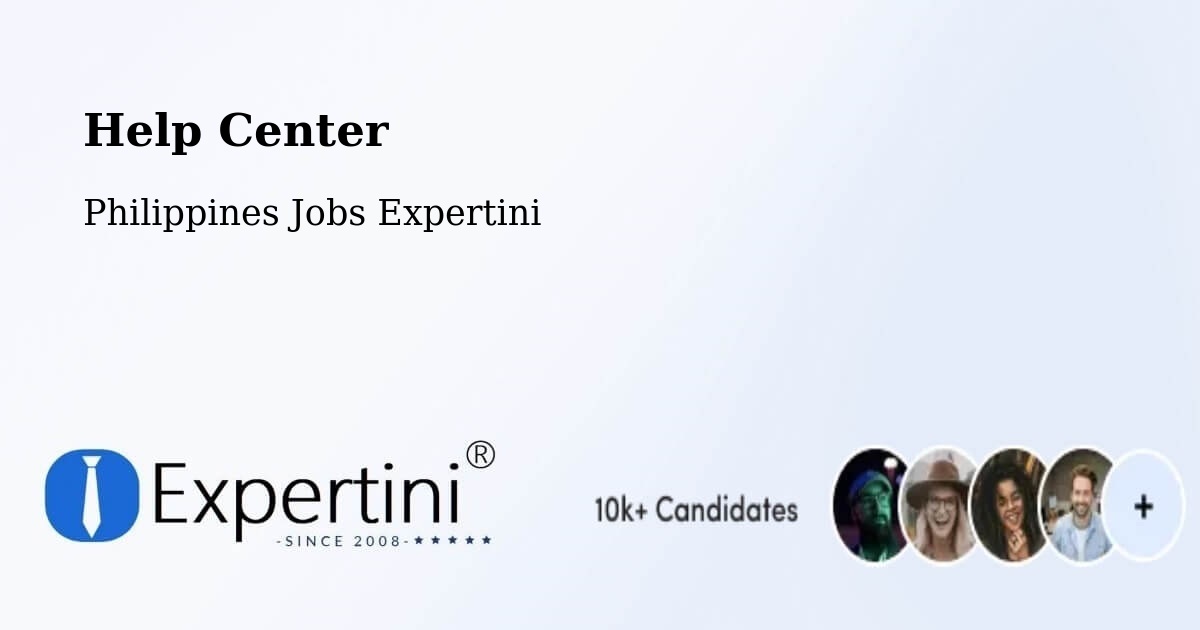 Help Center – Ranao - Philippines Jobs Expertini