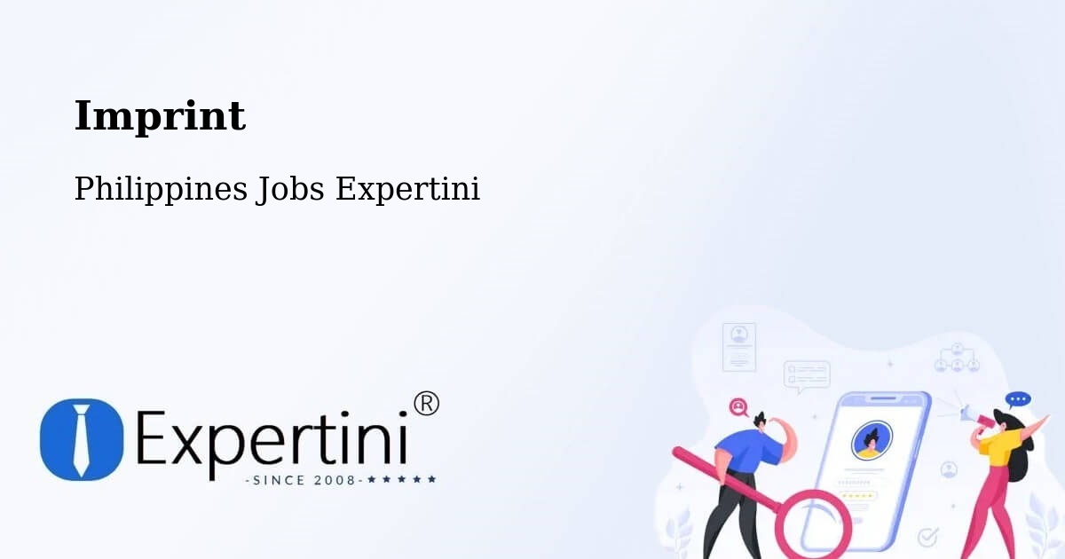 Imprint – Ranao - Philippines Jobs Expertini